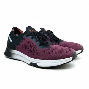 KURU Men's Flux Athletic Shoes Black Plum Running Sneakers Size 12 Medium